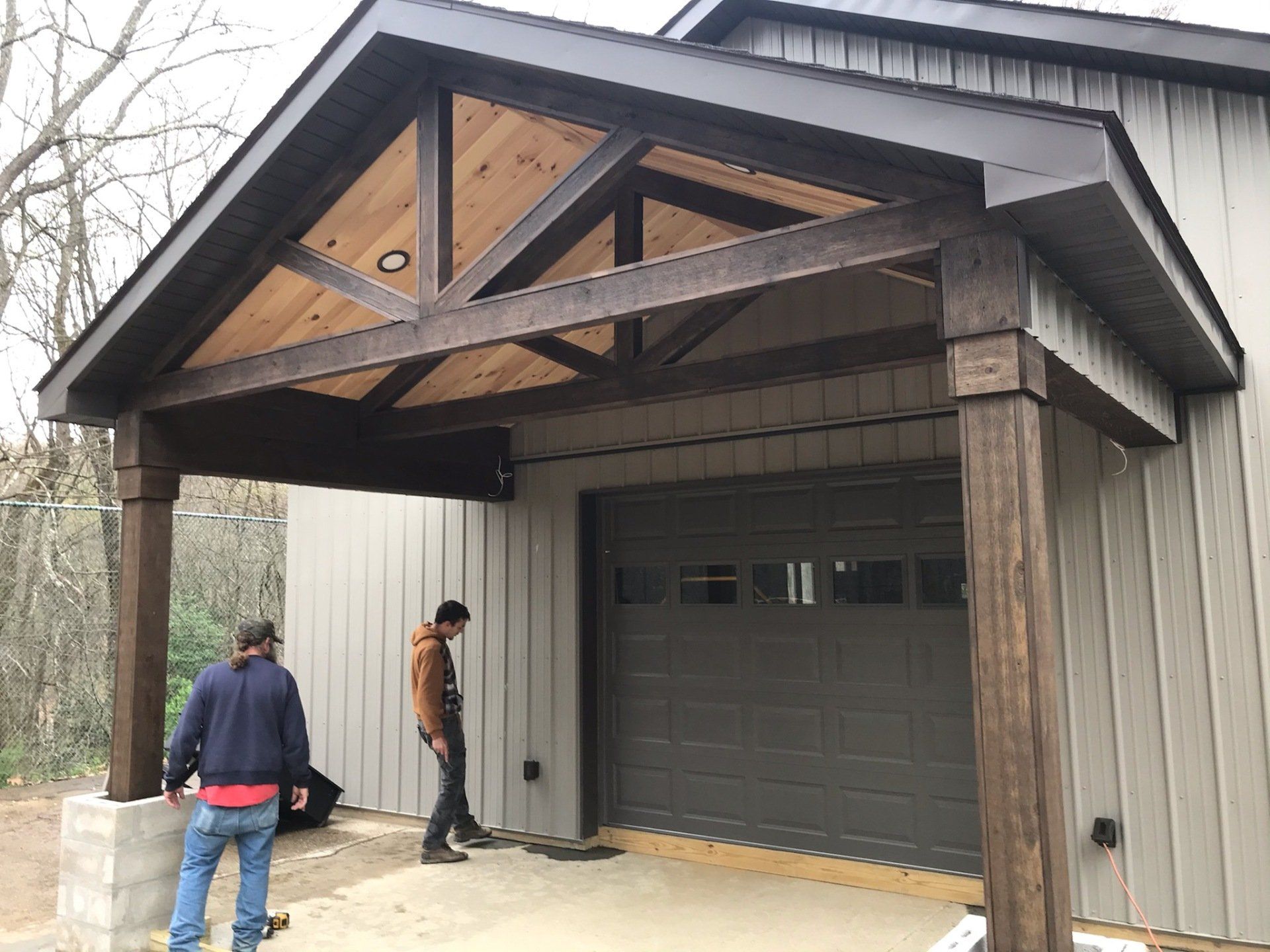 Commercial Storage with Two Person - Post Frame Construction in Pittsburgh, PA Commercial Storage with Two Person - Post Frame Construction in Pittsburgh, PA