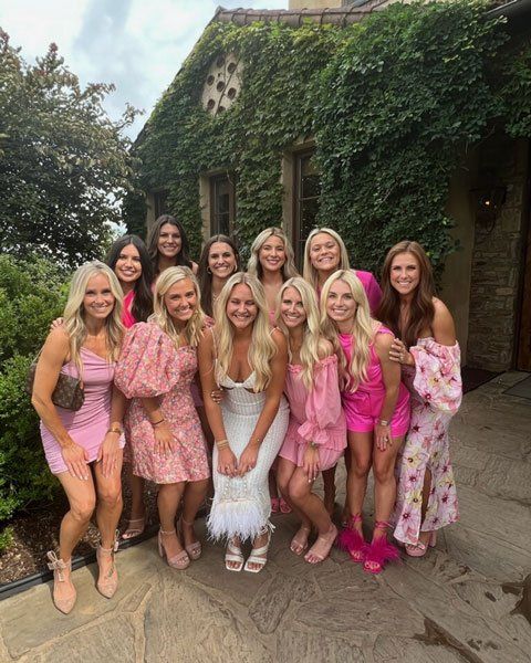 group of people at a wine tour