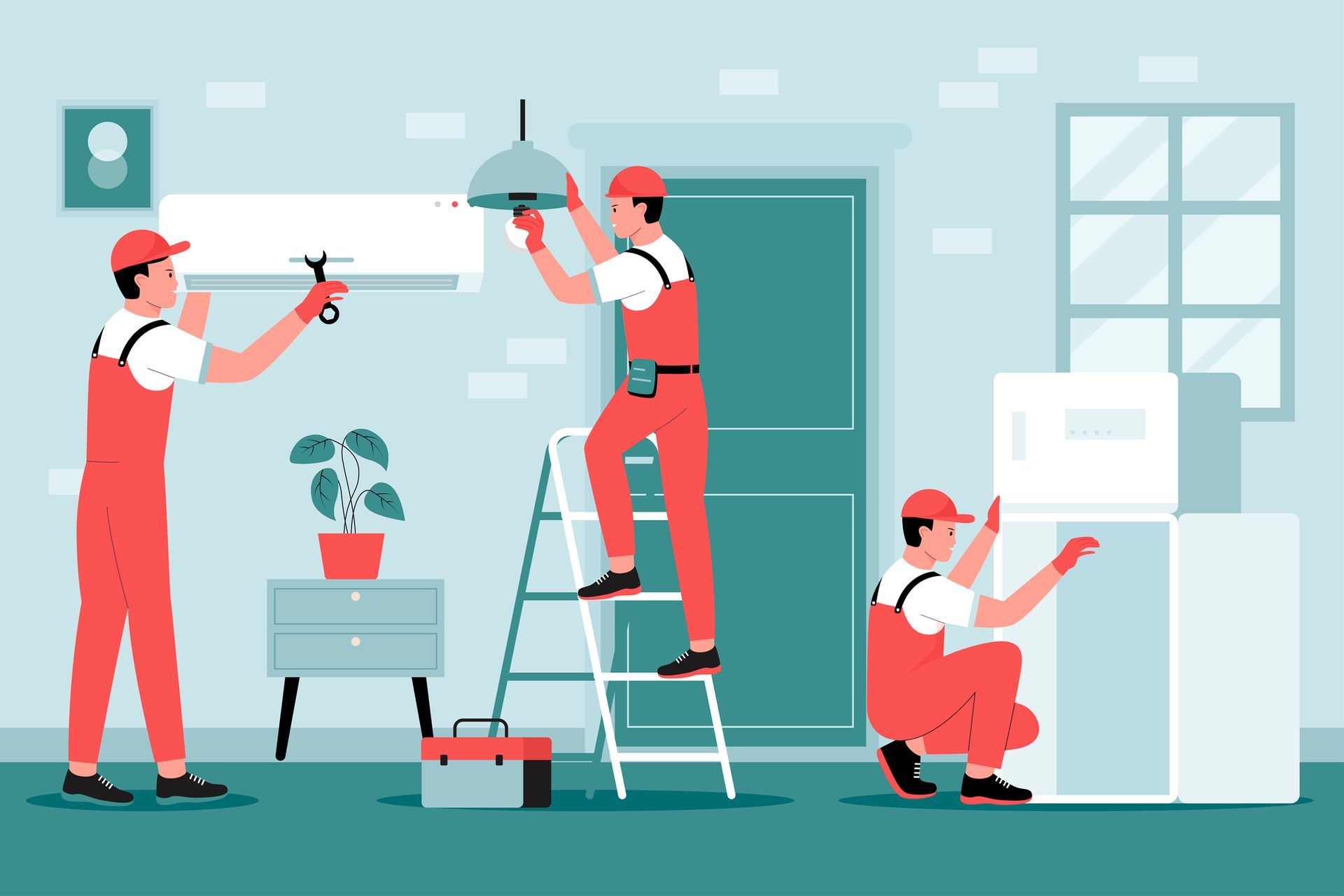 Repairman Of Air Conditioning — Jacksonville, FL — A1A Heat and Air Repairman Of Air Conditioning — Jacksonville, FL — A1A Heat and Air