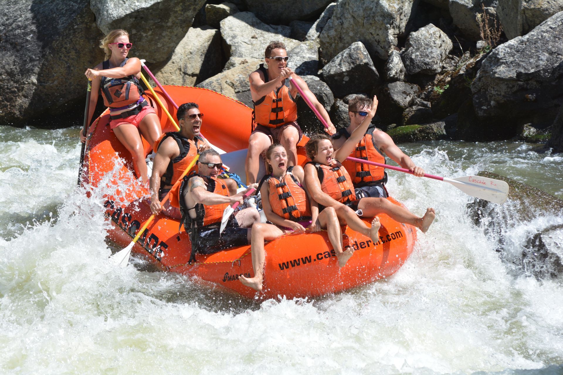 Family Rafting on Payette River