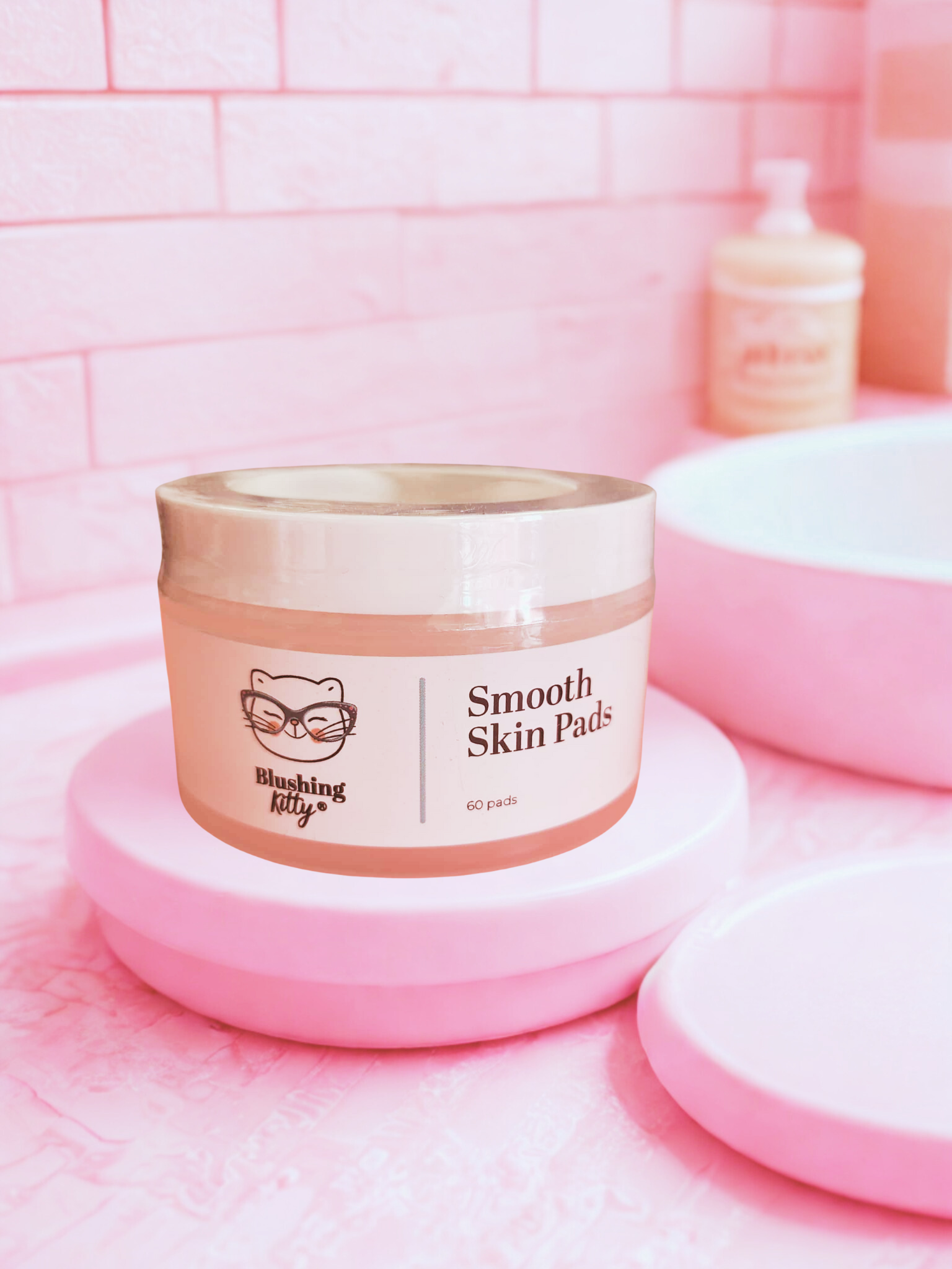 Smooth Skin Pads Blushing Kitty