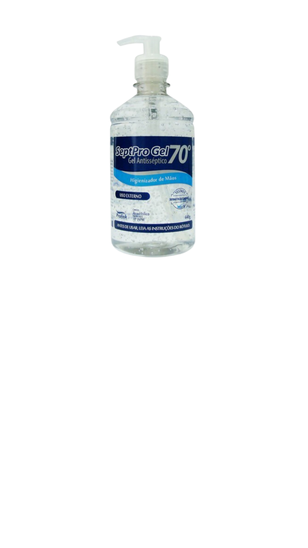 Álcool Gel 70º com Válvula 500ml