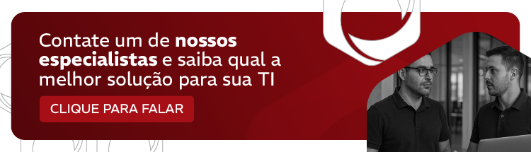 Fale agora com um especialista da Visual Systems e descubra como podemos ajudar sua empresa. Homem no computador; arte convida a consultar especialista da Visual Systems e entrar em contato.