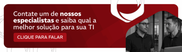 Fale com um especialista da Visual Systems e encontre a solução ideal para sua TI Banner da Visual Systems convidando para falar com um especialista em TI