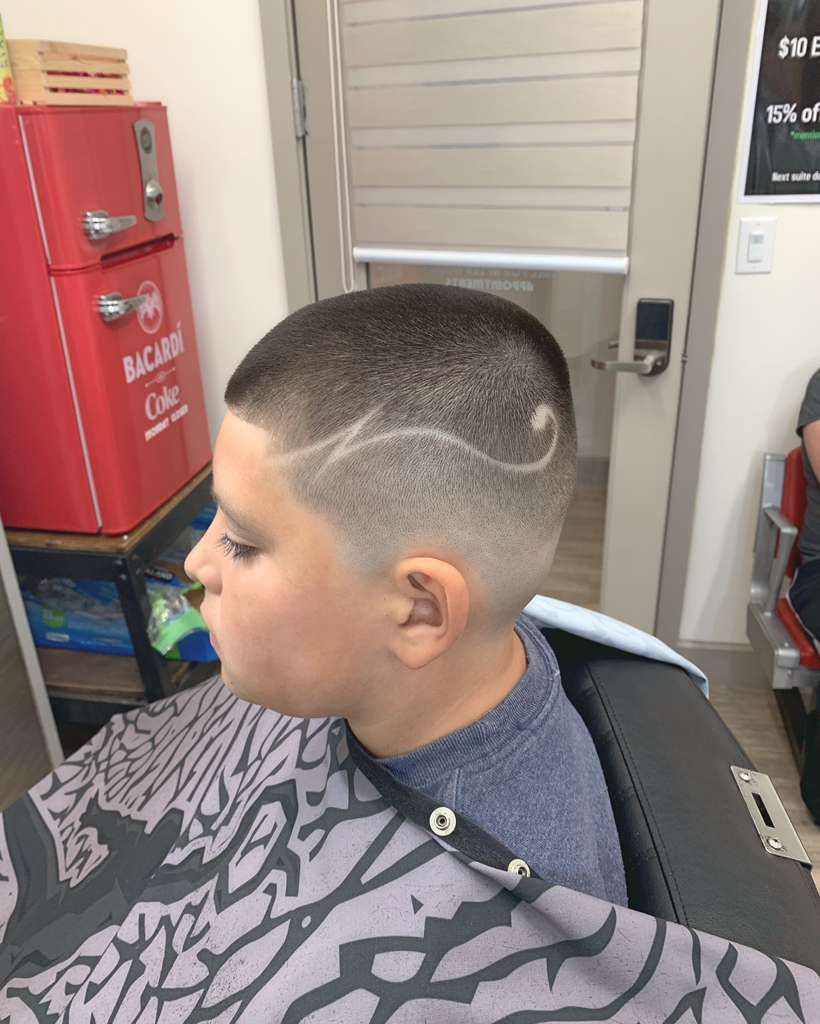 The Cave Hype Phoenix barbershop haircut, fade and beard trim work — gallery photo 10