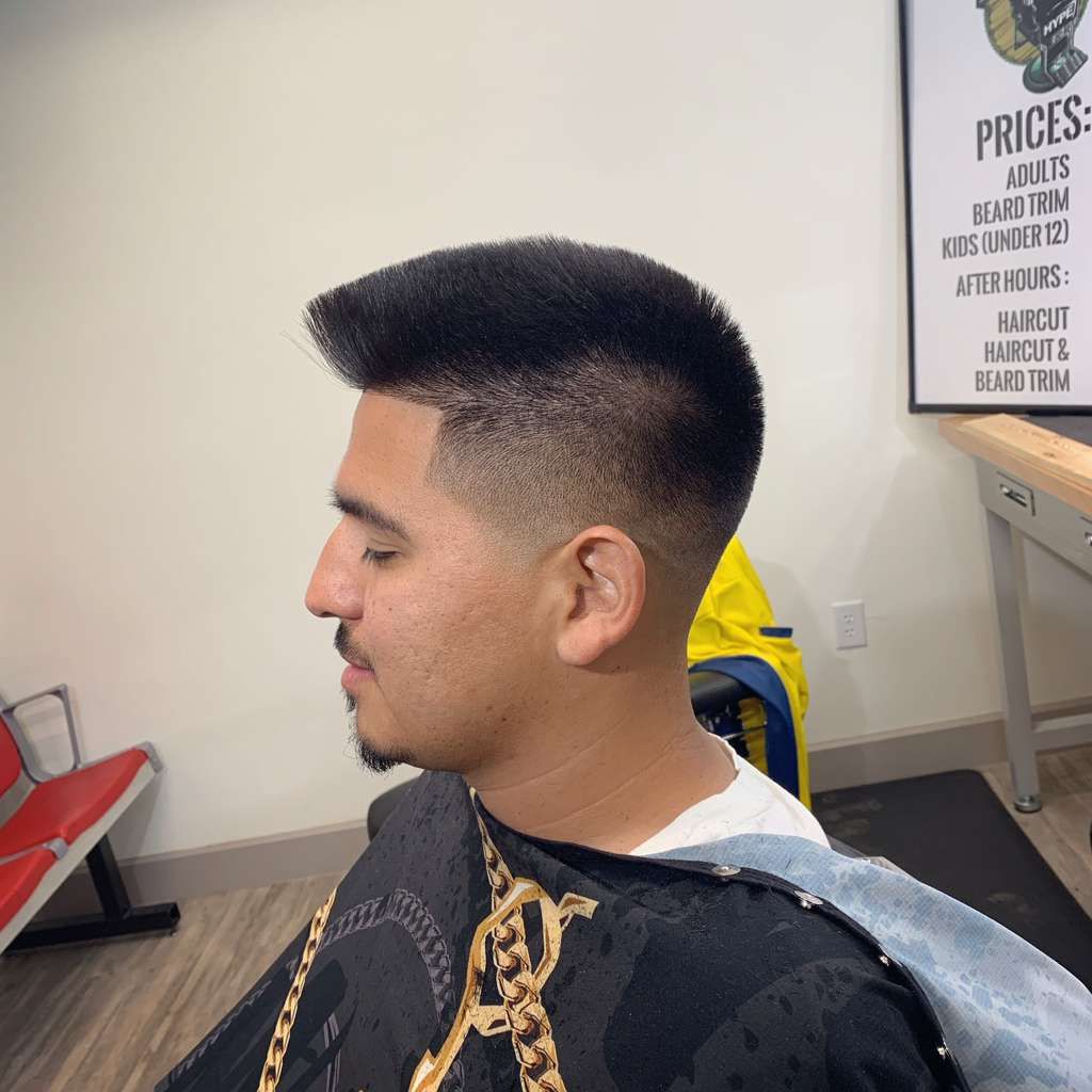 The Cave Hype Phoenix barbershop haircut, fade and beard trim work — gallery photo 17