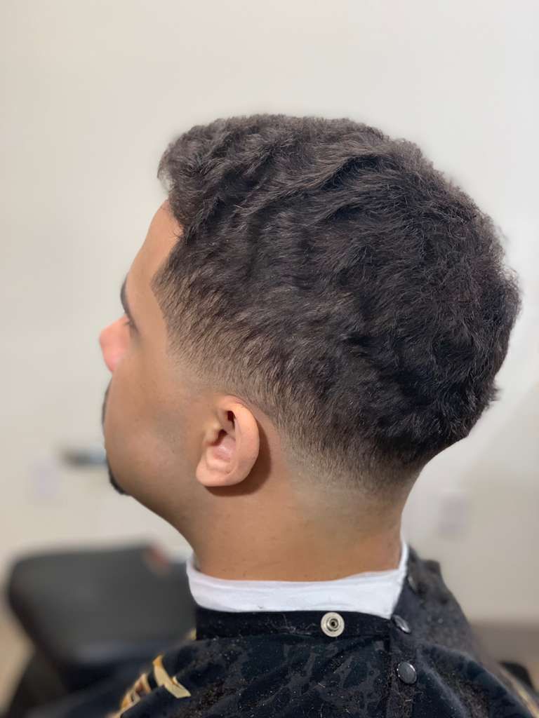 The Cave Hype Phoenix barbershop haircut, fade and beard trim work — gallery photo 29