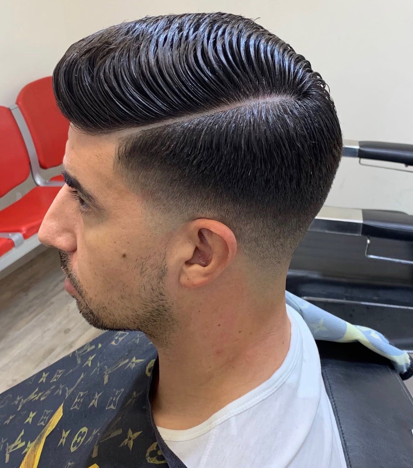 The Cave Hype Phoenix barbershop haircut, fade and beard trim work — gallery photo 32