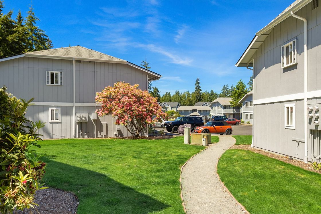 landscaped grounds