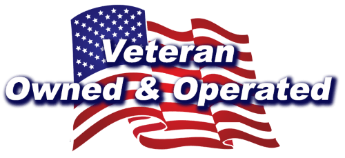 American flag with the words 