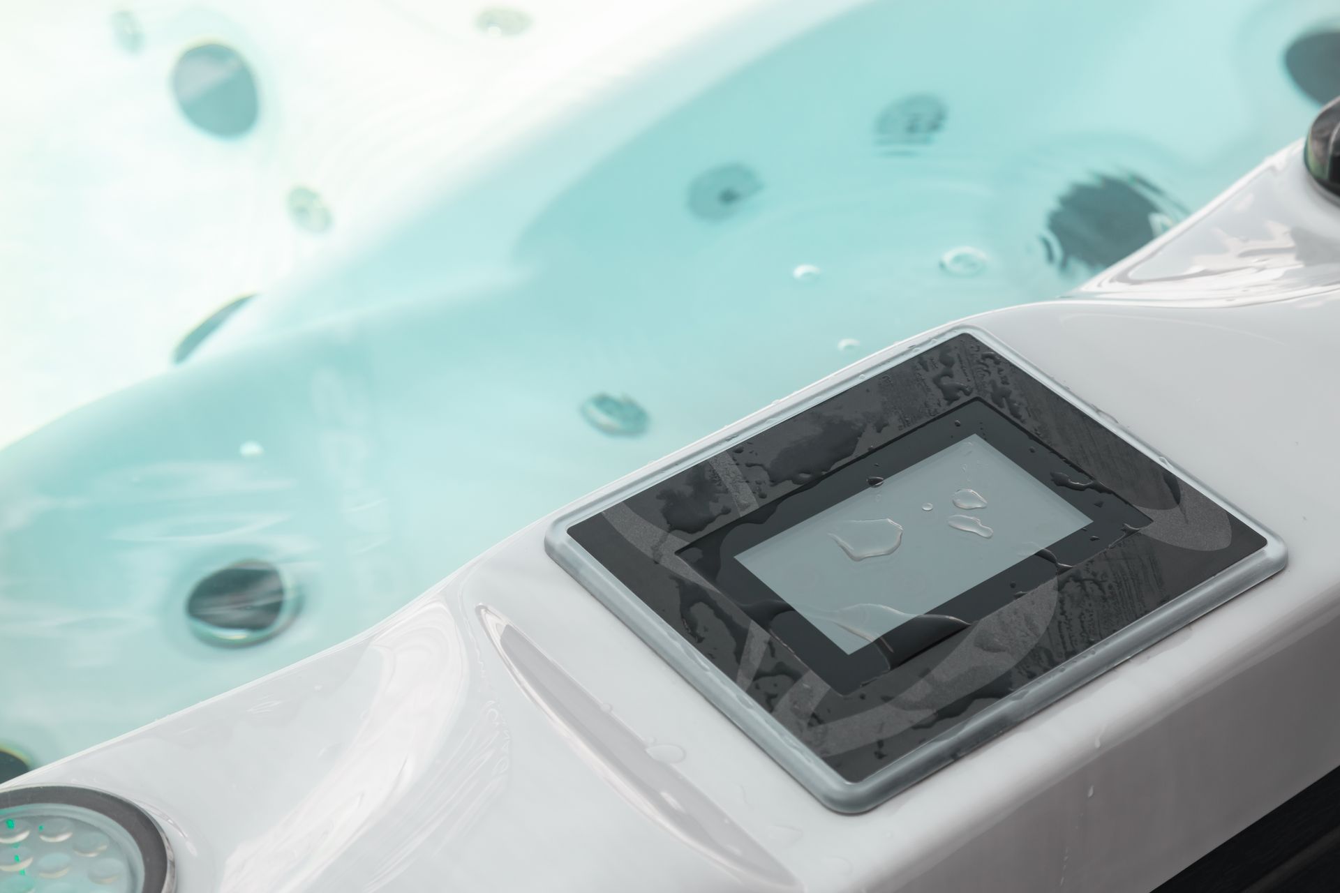 Hot tub cleaning