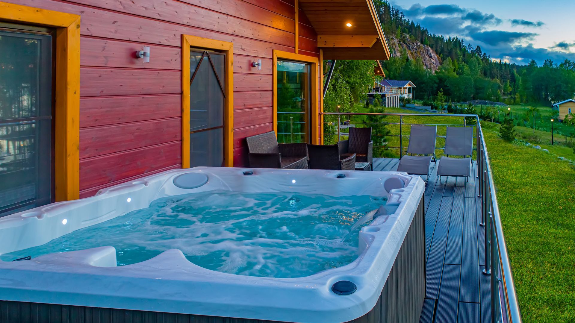 Hot tub maintenance