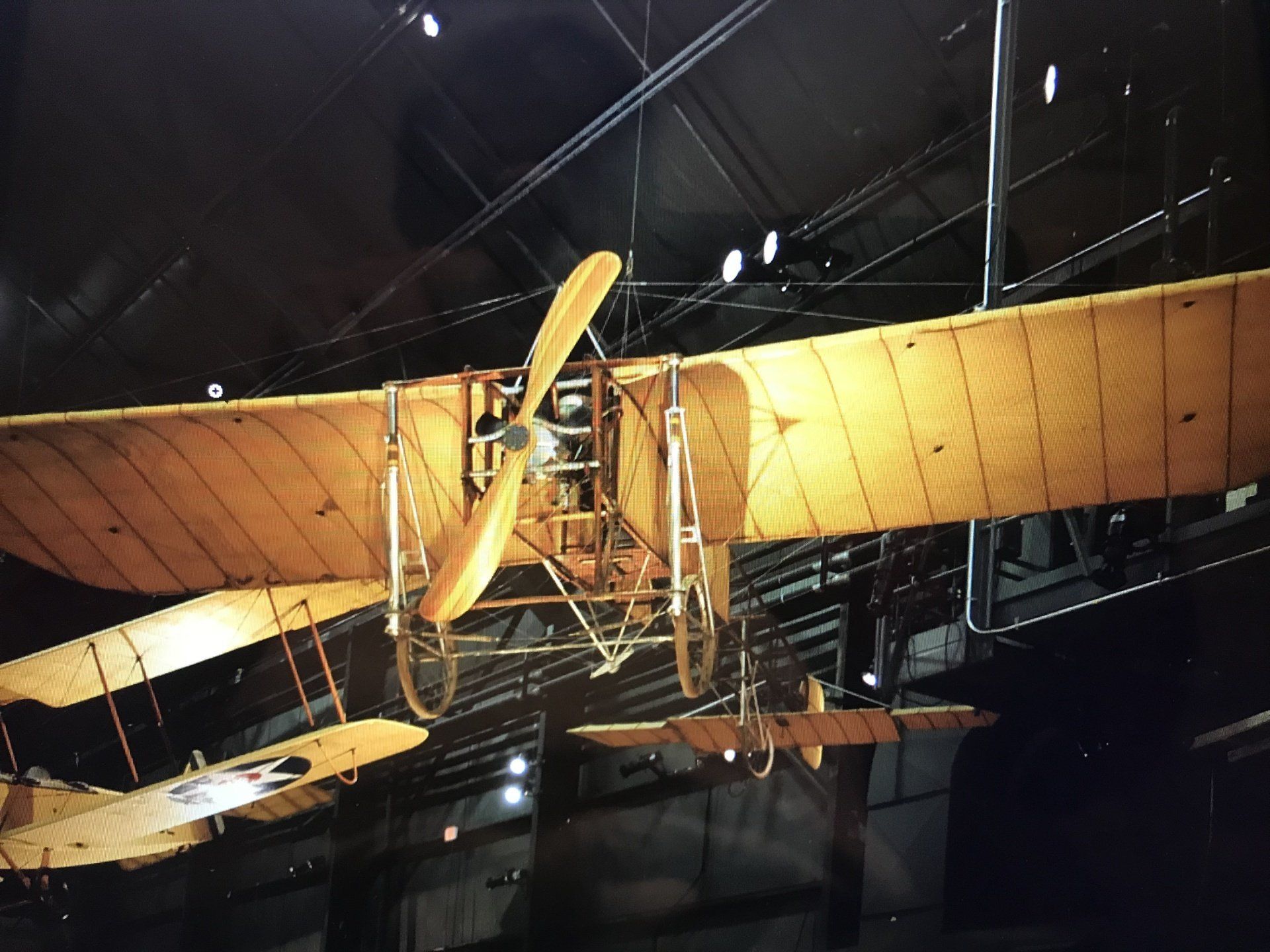 Ernie Hall 1st Plane