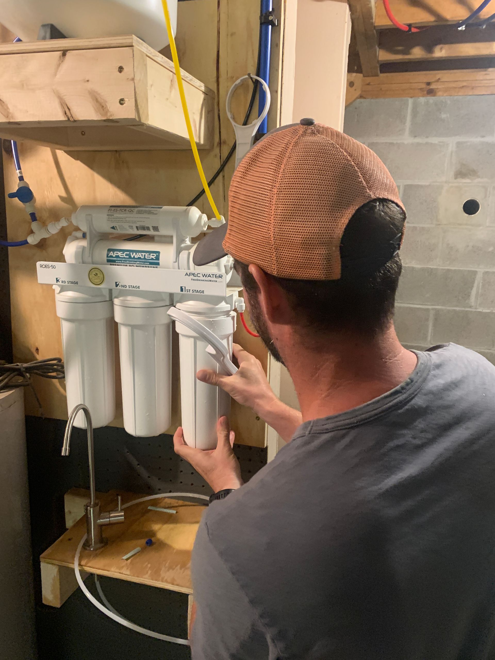 Water filter installation services in Key Biscayne