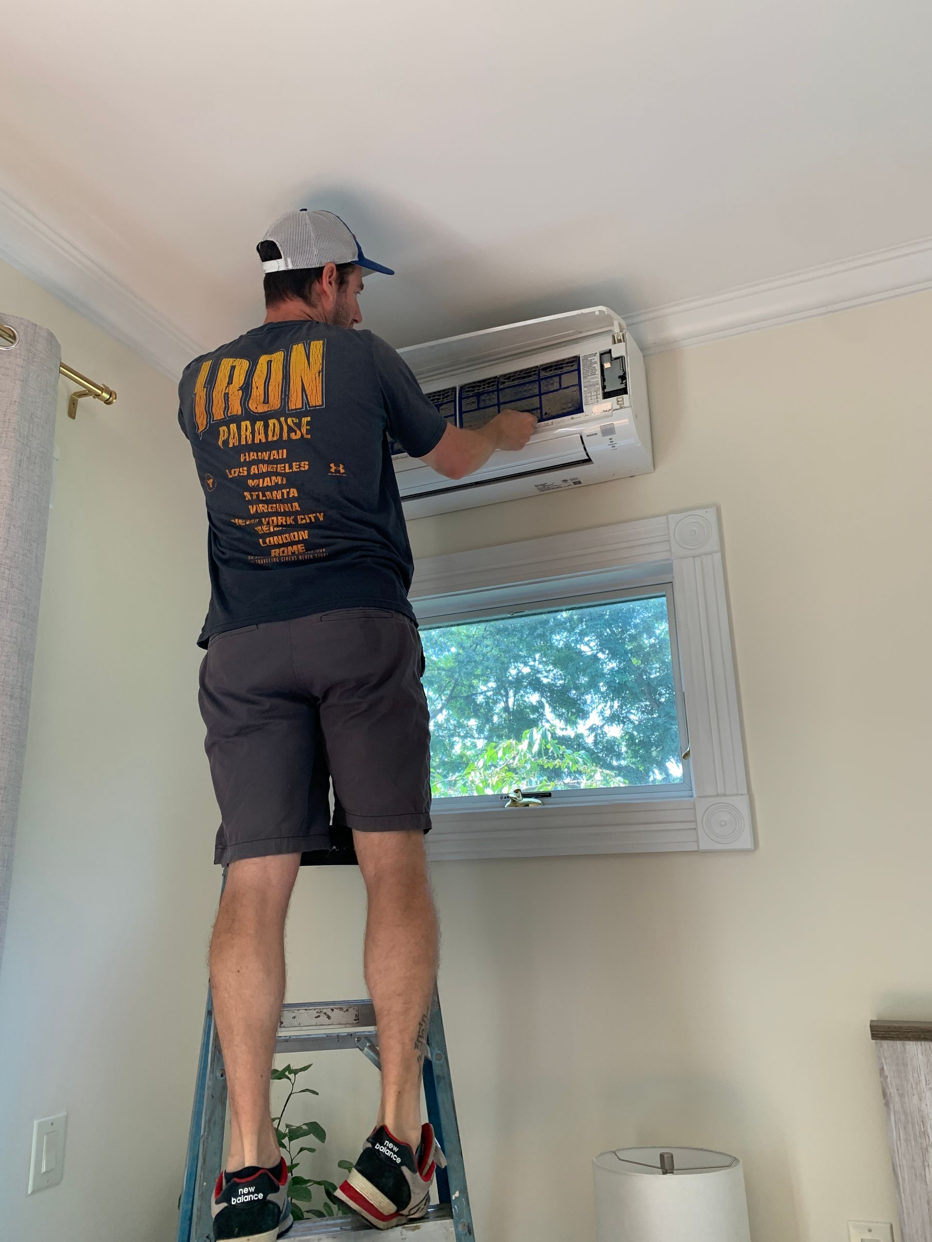 HVAC filter changing in Key Biscayne