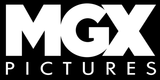 MGX Pictures logo in bold white letters on a black background