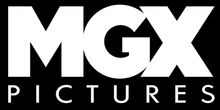 MGX Pictures logo in bold white letters on a black background