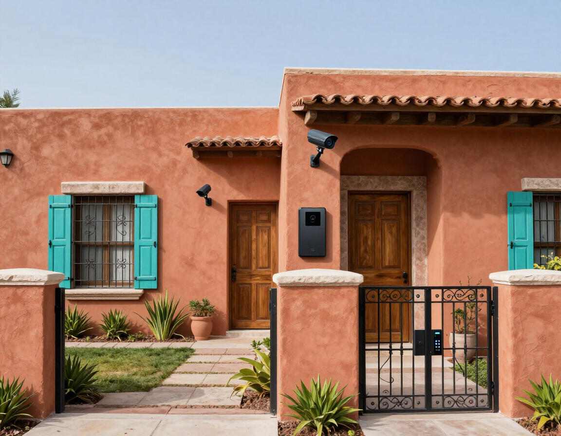Proyecto residencial de seguridad