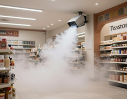 Generador de neblina antirrobo