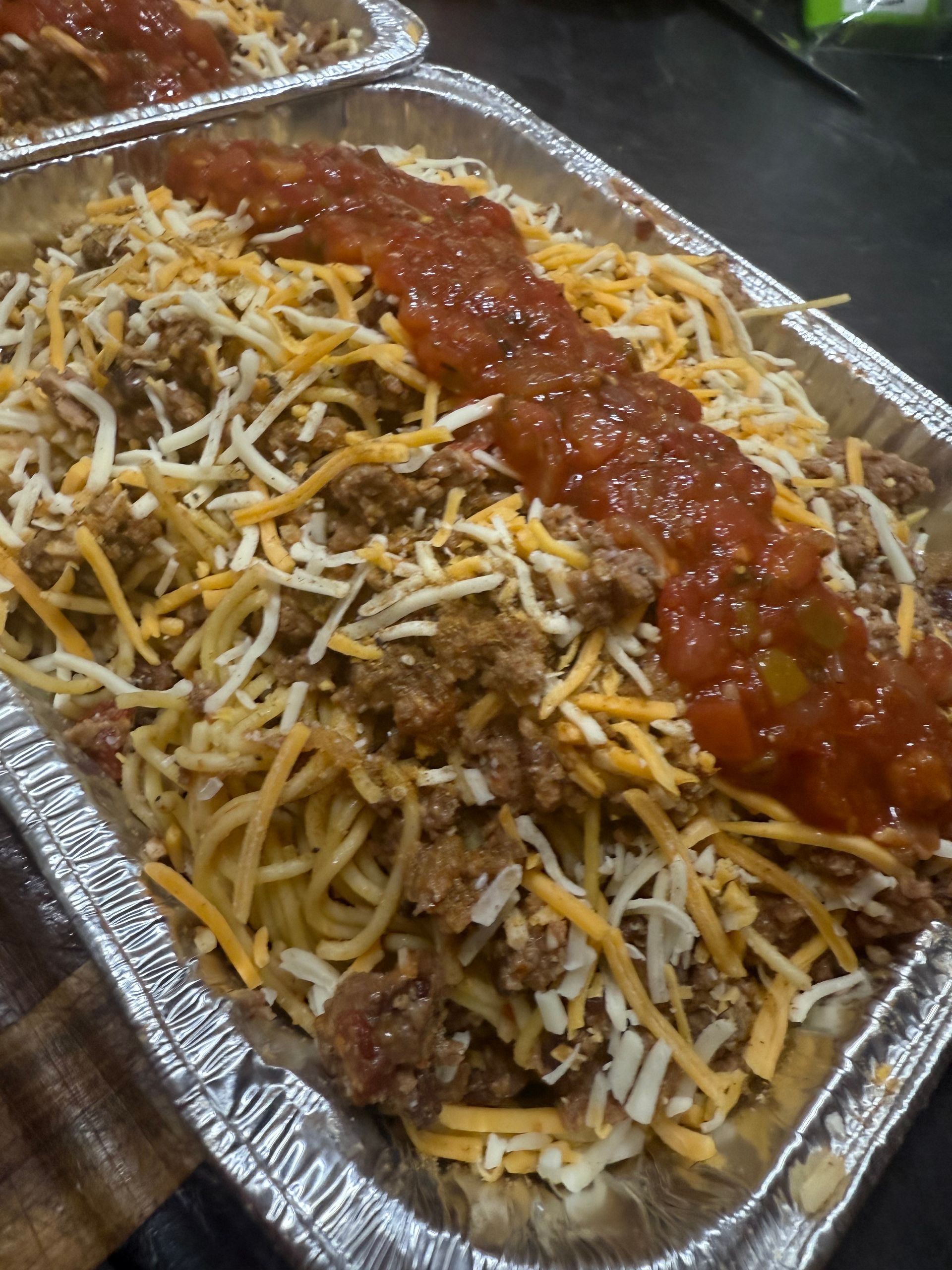 Gourmet meal available for pickup