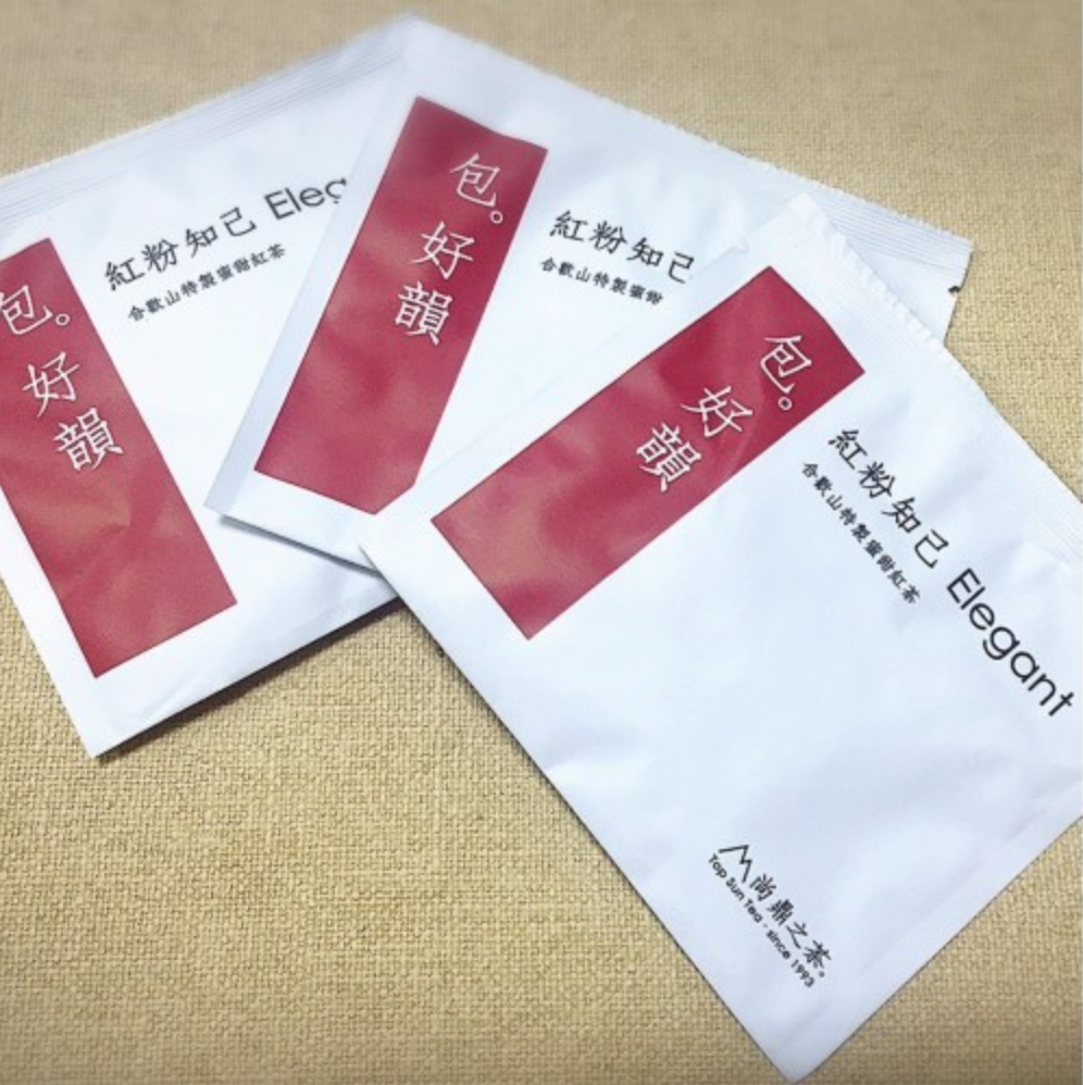 【包。好韻】紅粉知己(單包) Elevated Black Tea Essence (Tea Bag) 棉紙袋茶包,不含塑,每包茶上皆有SGS檢測報告 台灣茶 合歡山系 高山茶葉 蜜香紅茶 茶包 冷泡茶 熱泡茶