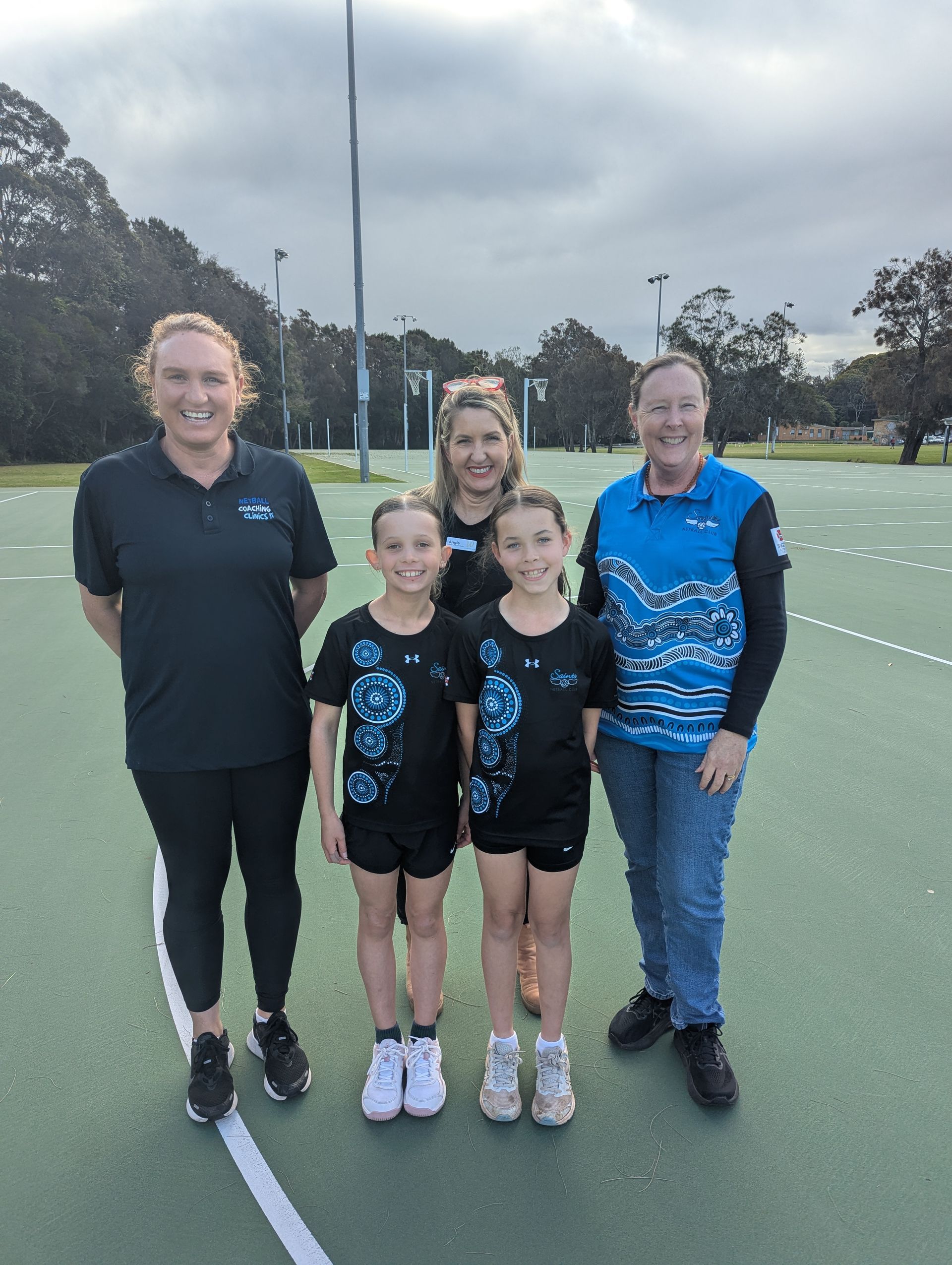 Netball player development and coaching clinics at Port Macquarie Saints