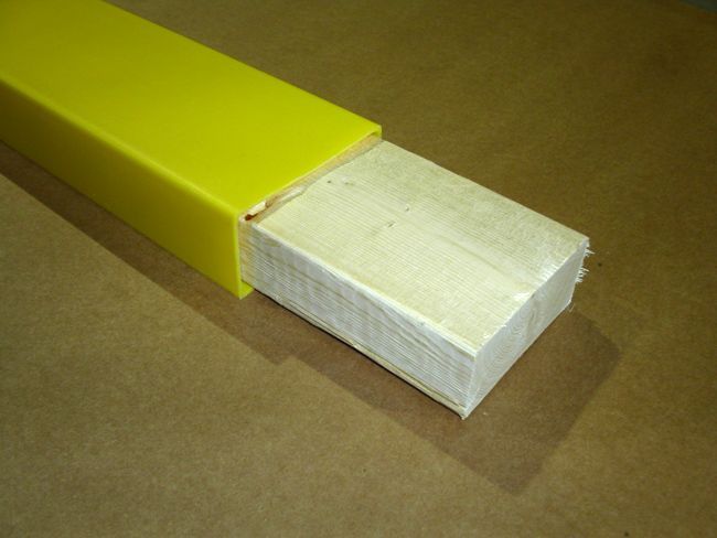 Cover Sleeves for Roto Bench at Roto Plastics in Adrian, MI