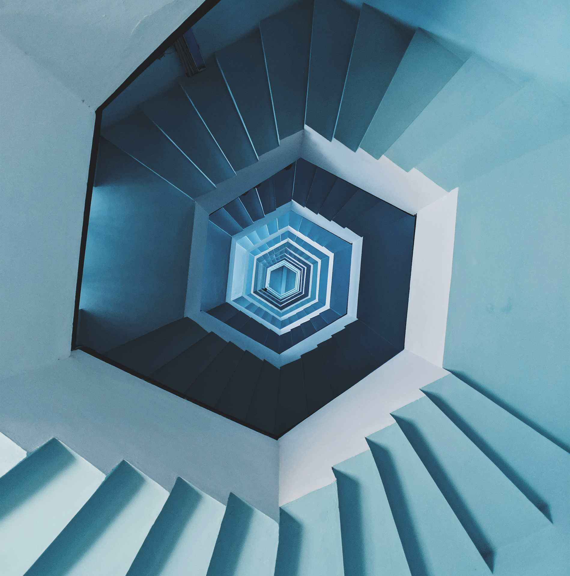 Image of a spiral staircase
