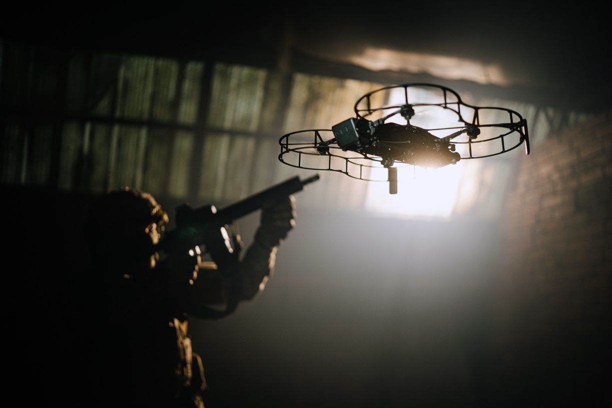 image of a drone