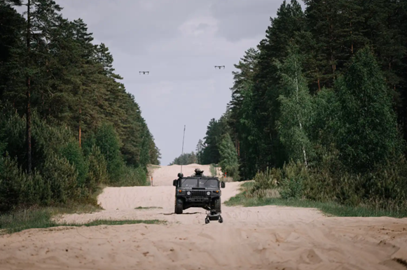 image of an Army truck