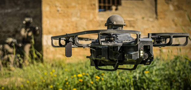 image of drone screen