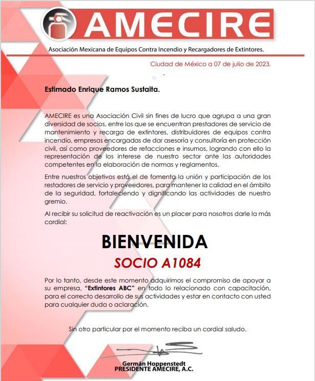 Extintores ABC