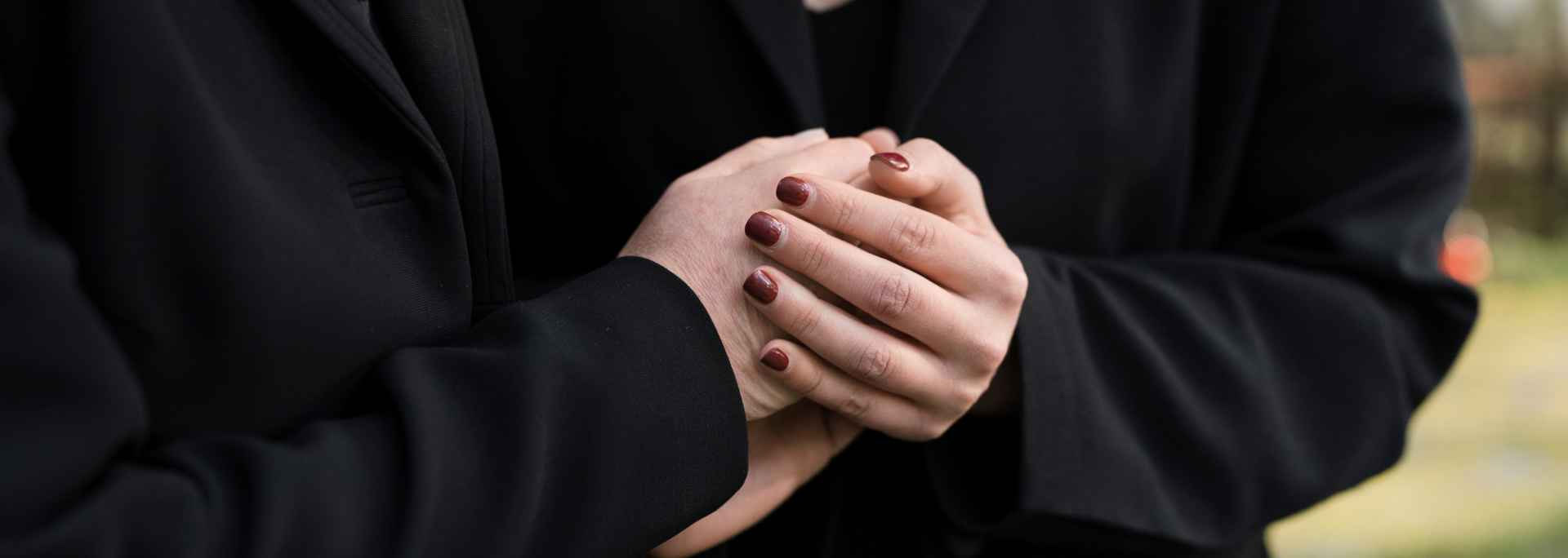 Picture of People in mourning supporting each other. Picture of People in mourning supporting each other.