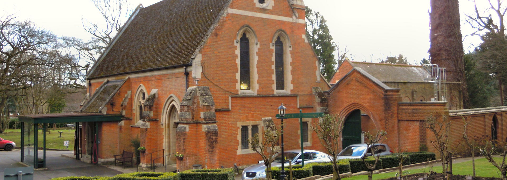 Picture of Woking Crematorium.