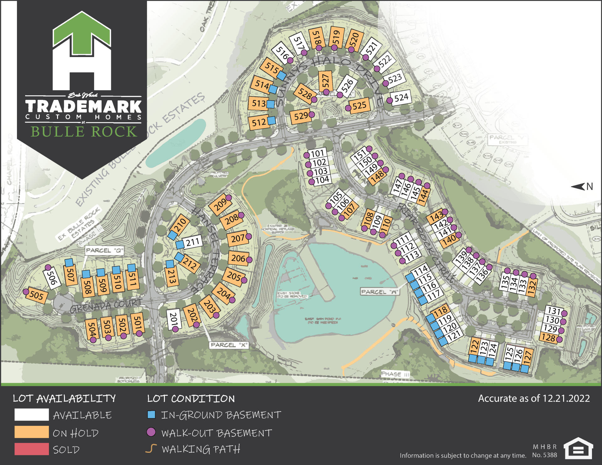 Bulle Rock Trademark Custom Homes Maryland Available Homes