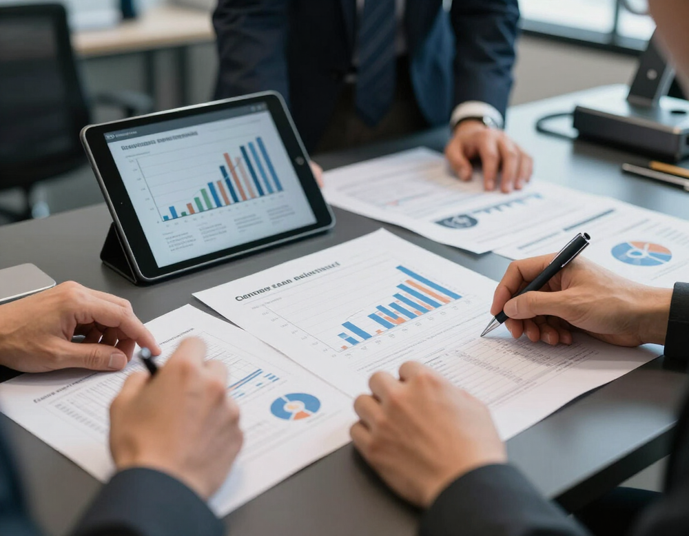 Reviewing business systems and reports