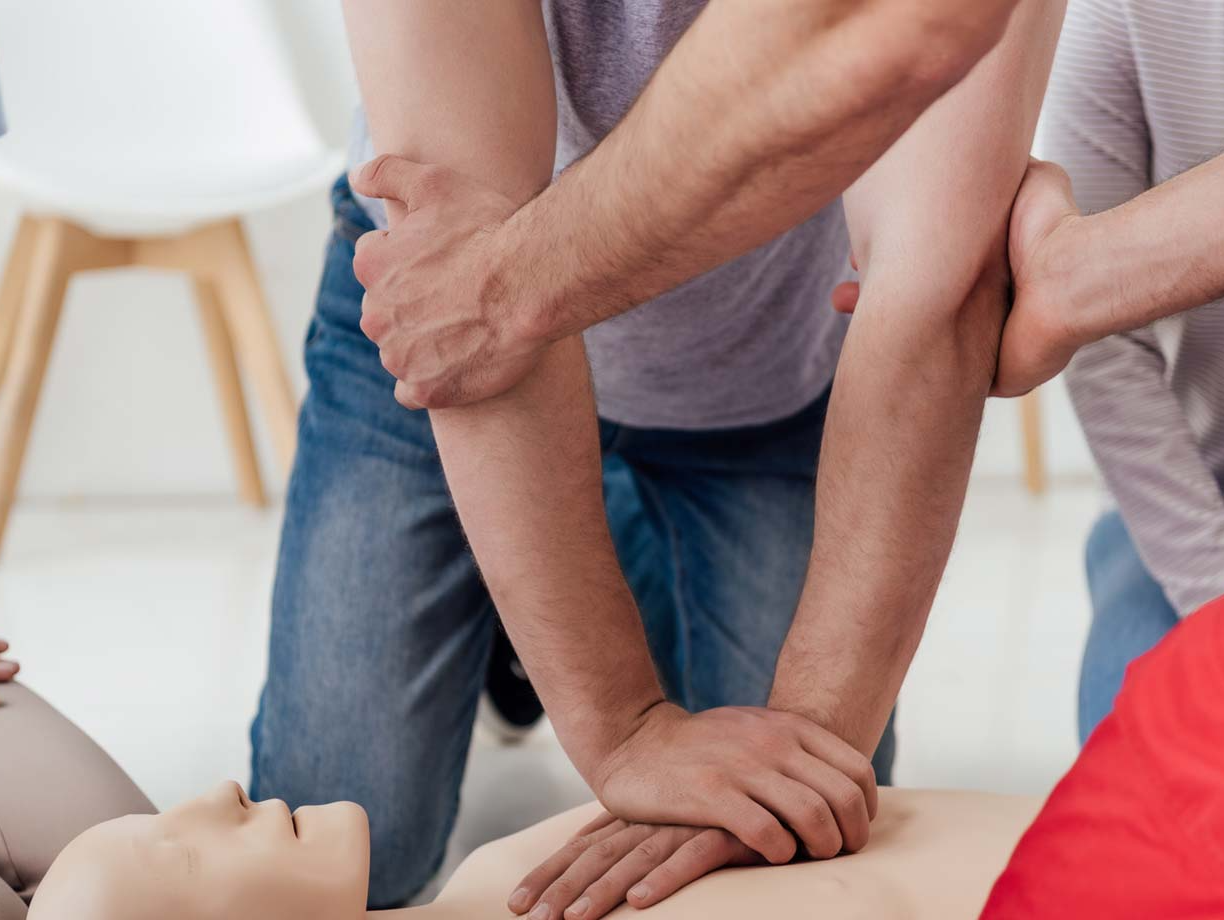 cpr training session