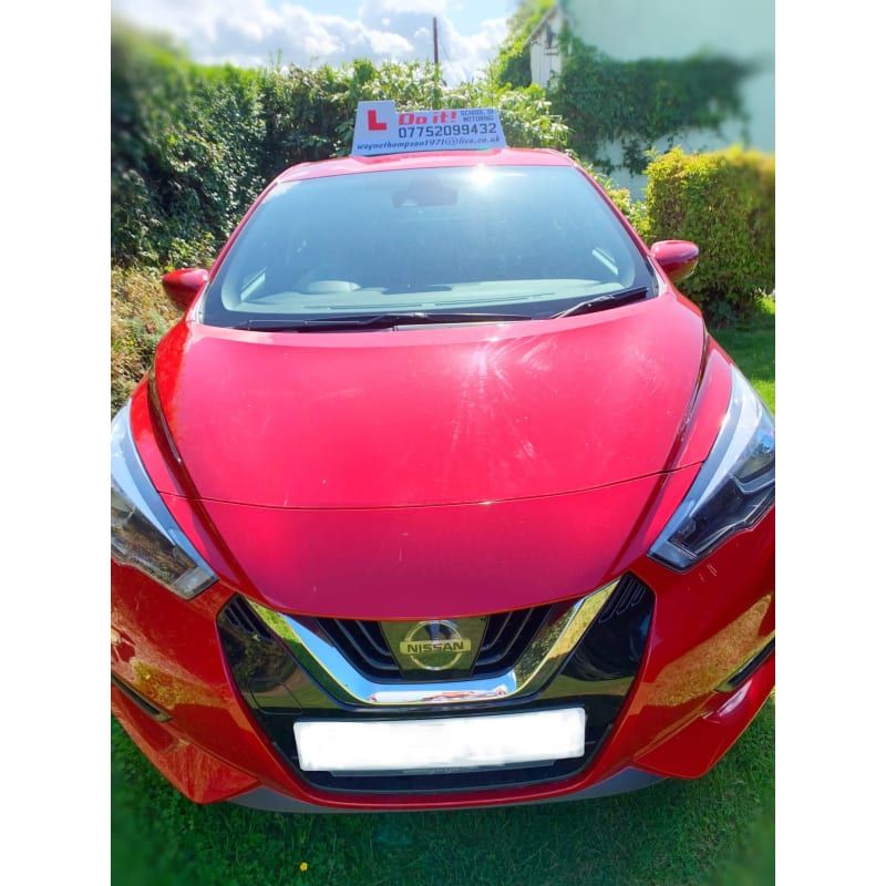 Want to learn how to drive? Call Do It! School of Motoring now on 01239 802 590 Do It School of Motoring Silver Nissan Micra