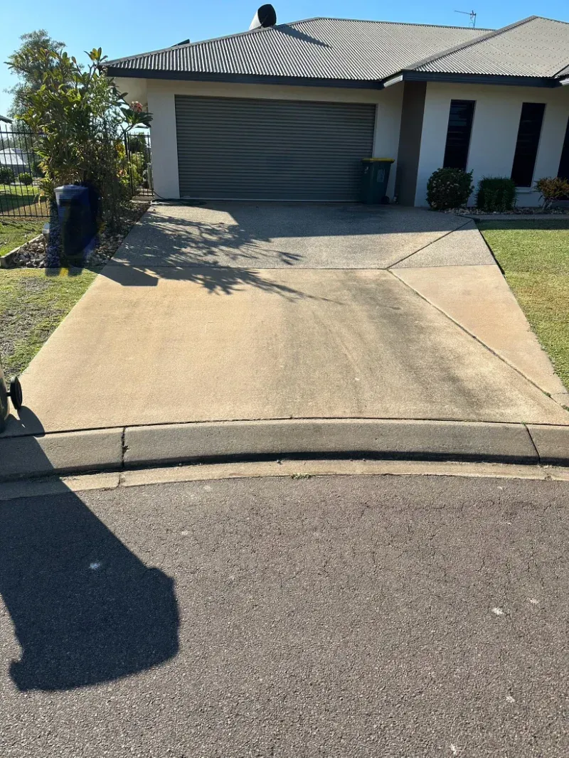 Concrete Driveway Slopes Upward From a Suburban Street — I Do It All in Buderim, QLD