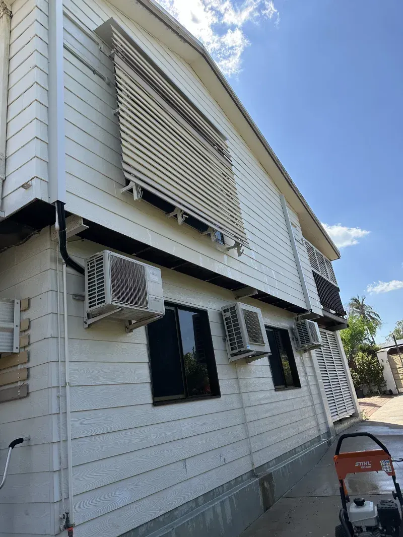White, Two-story House Exterior With Two Window— I Do It All in Nambour, QLD