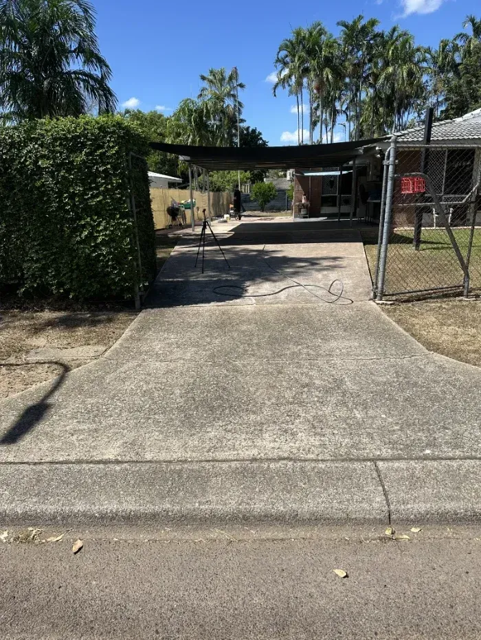 A Concrete Driveway Leading to A House — I Do It All in Montville, QLD