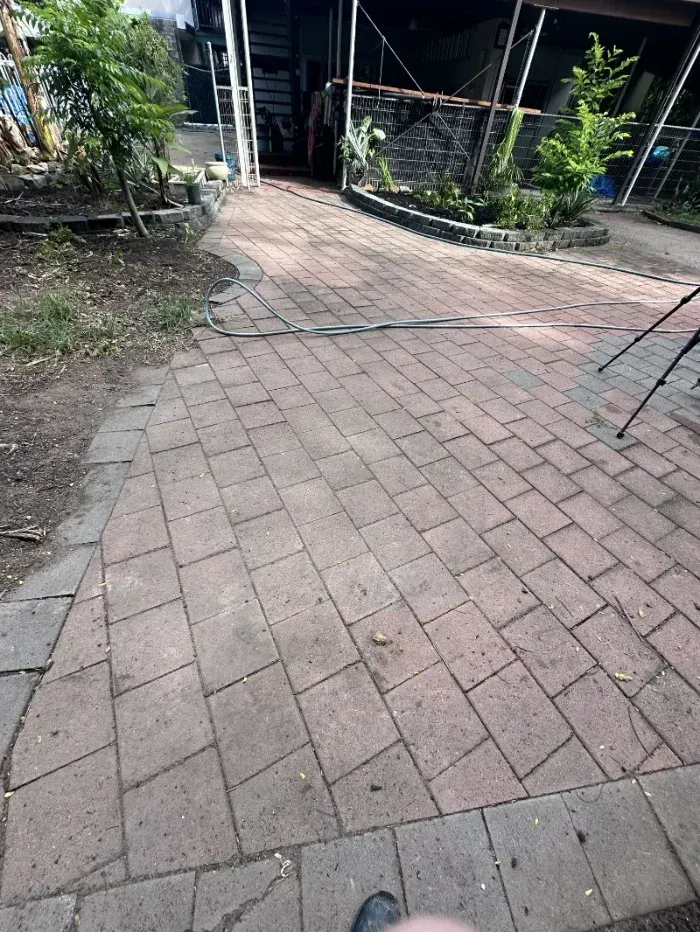 Wide, Slightly Curved Path Paved With Reddish-brown— I Do It All in Nambour, QLD