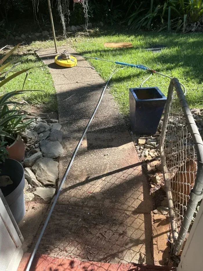 Narrow Concrete Path in a Yard — I Do It All in Buderim, QLD