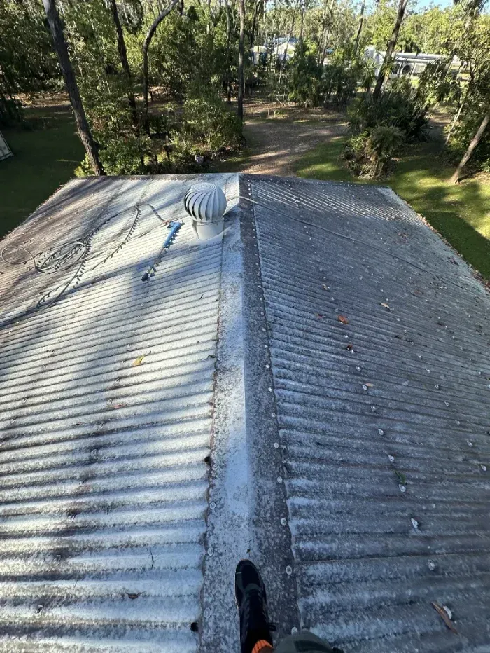 A Corrugated Metal Roof — I Do It All in Caloundra, QLD