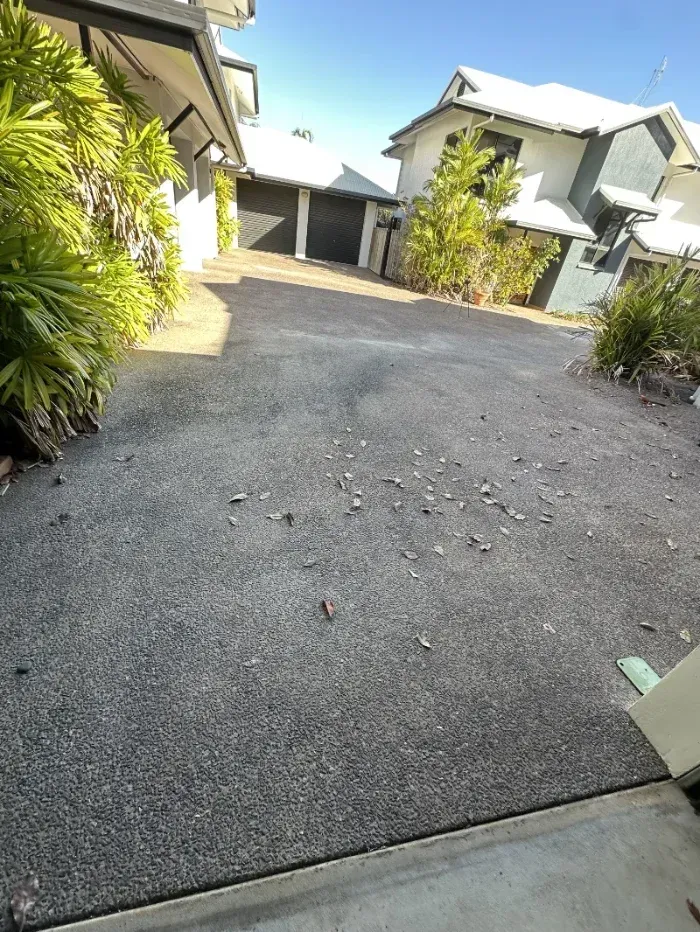 Residential Driveway Leading to Garages — I Do It All in Caloundra, QLD