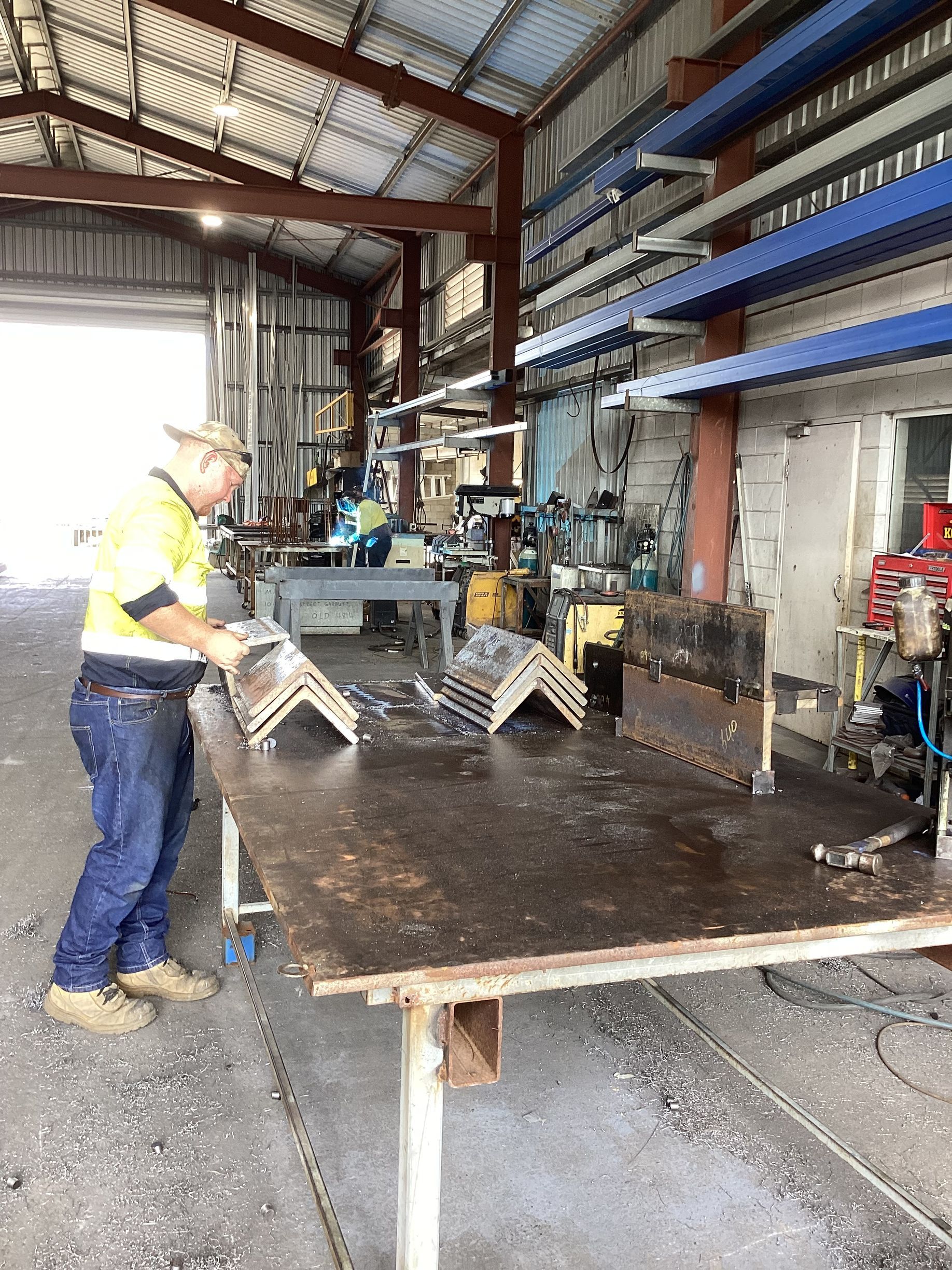 Welding Steel — Engineering Townsville, QLD