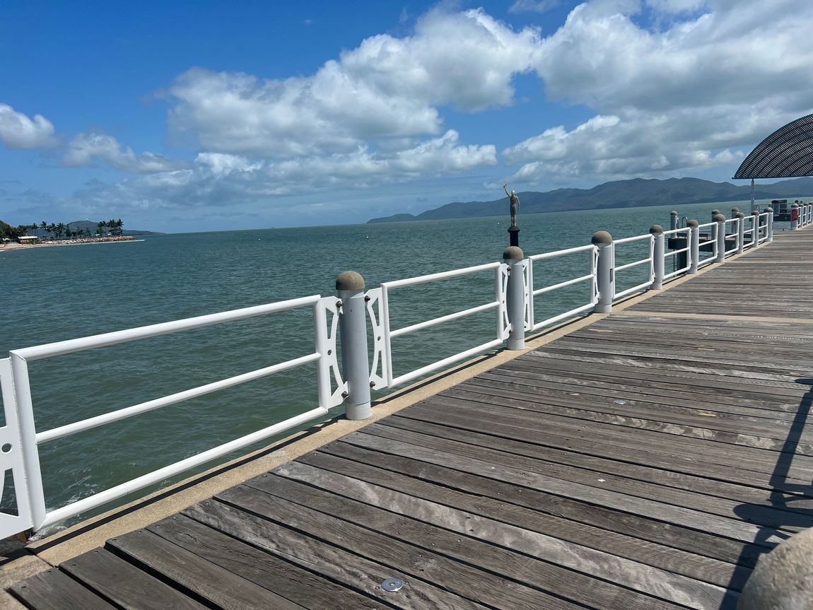 Male Welder Fixing Welding — Engineering Townsville, QLD