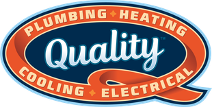 The logo for quality plumbing heating cooling and electrical