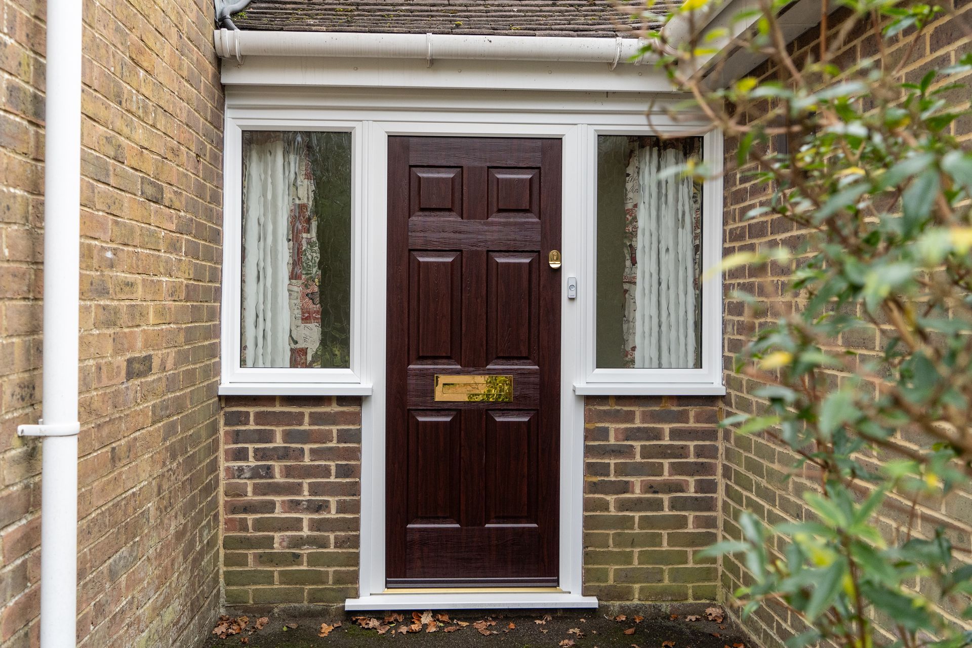rosewood timber alternative door