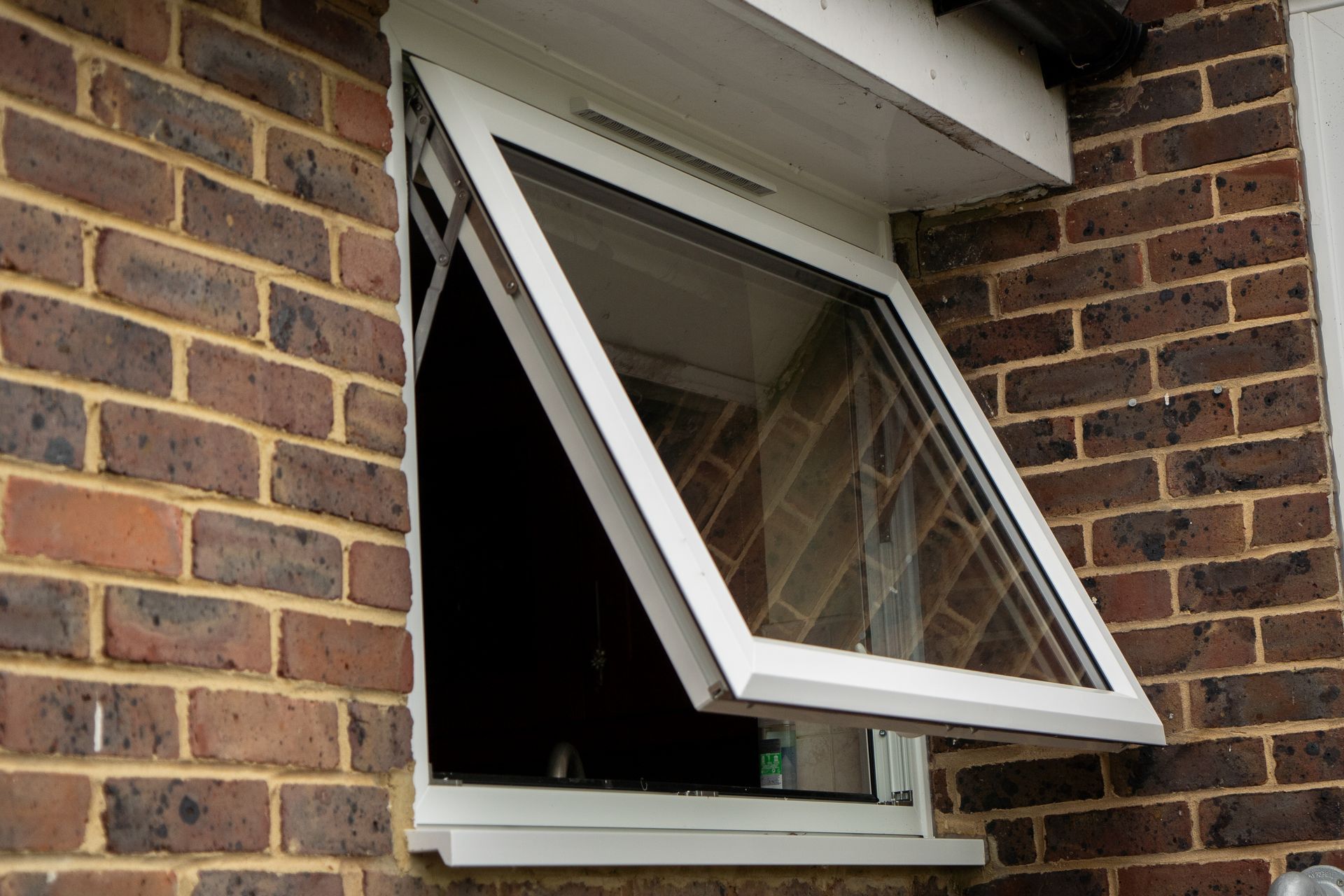 white PVCu window in sussex